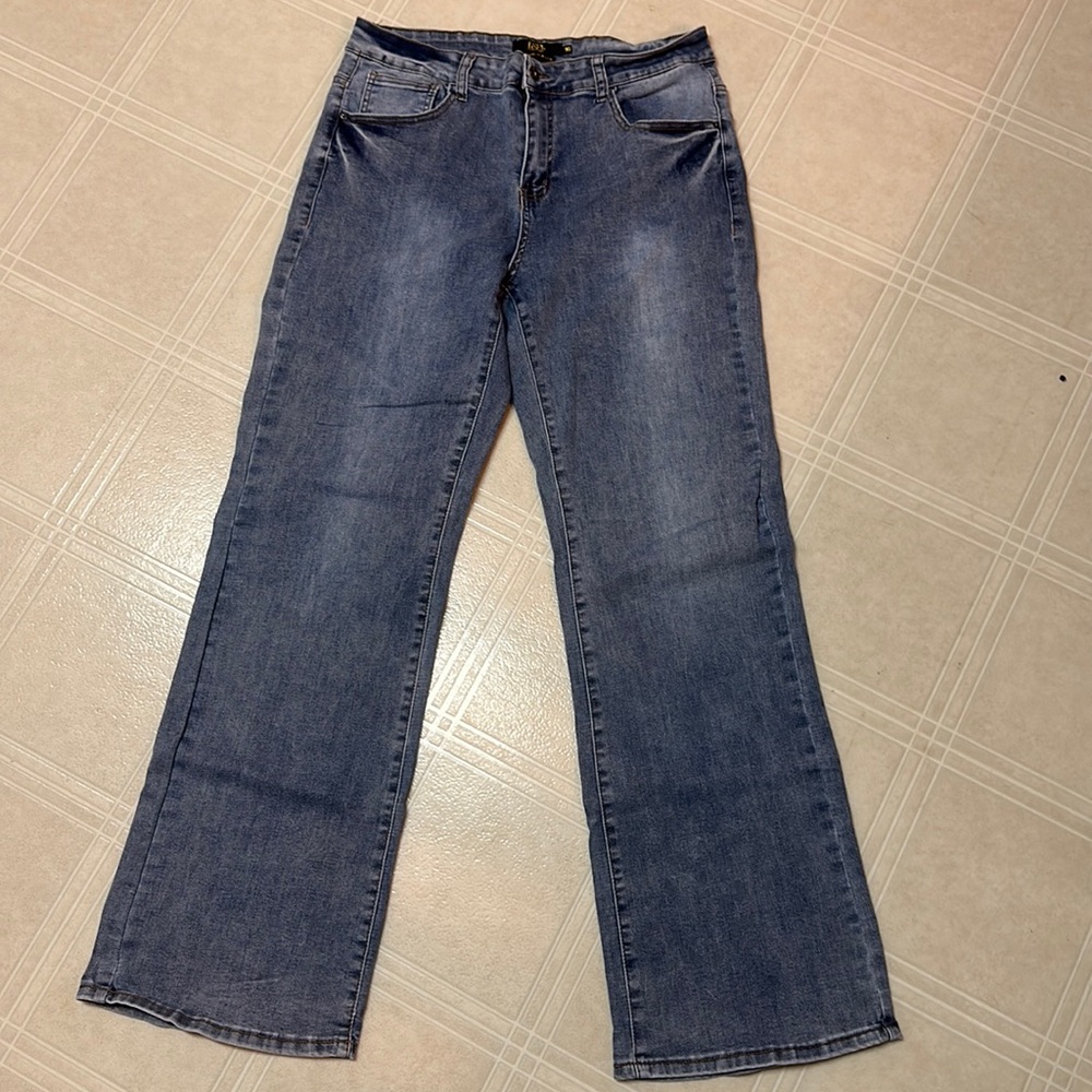 L&B high rise wide leg